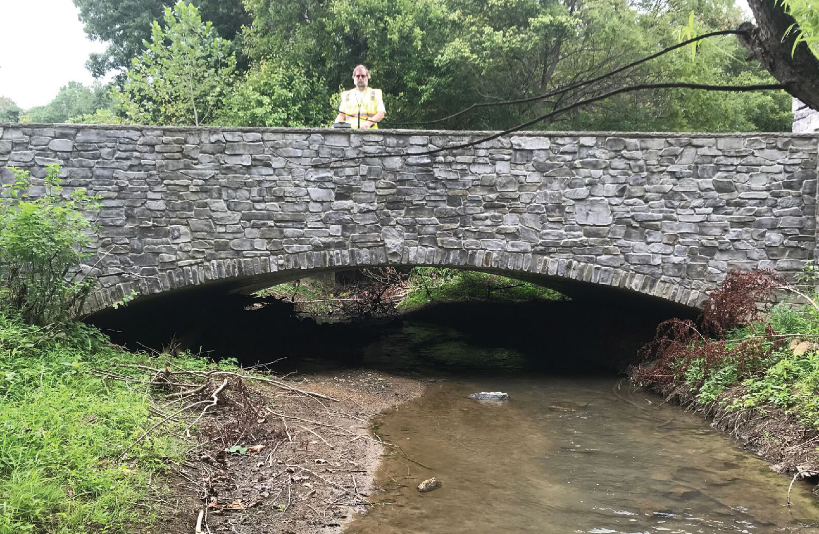 Wide culvert